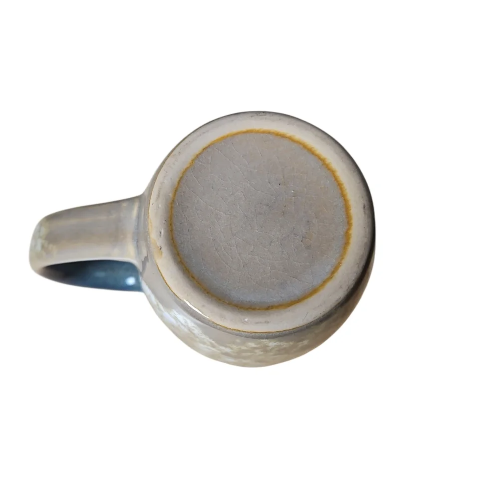 St. Augustine Ceramic Mug with Bubble Design